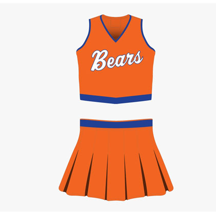 Cheerleaderâ€™s Uniform